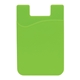 aerial view a lime treviso silicone phone wallet, image 1 of 3