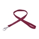 3/8 Silkscreened Flat Lanyard w / Deluxe Swivel Hook