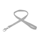 3/8 Silkscreened Flat Lanyard w / Deluxe Swivel Hook