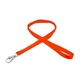 3/8 Silkscreened Flat Lanyard w / Deluxe Swivel Hook