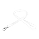 3/8 Silkscreened Flat Lanyard w / Deluxe Swivel Hook