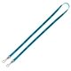 3/8 Width Dual Attachment Silkscreen Polyester Lanyard