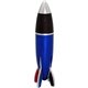 4- Color Rocket Shaped Pen