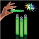 4 Green Glow Sticks