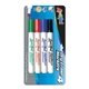 4 Pack Chisel Tip Dry Eraser Markers (Assorted) Case of 72 Sets