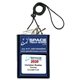420D Polyester 5 Function Tradeshow Badgeholder and Neck Wallet