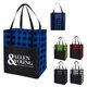a group of northwoods laminated non - woven tote bag