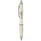 aerial view a white nash wheat straw ballpoint pen, image 1 of 3