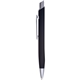 aerial view a black trintana comfort ballpoint pen, image 1 of 3