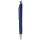 aerial view a navy trintana comfort ballpoint pen, image 1 of 4