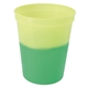 aerial view a yellow/green good value(tm) color - changing stadium cup 16 oz, image 1 of 2