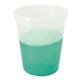 aerial view a clear/green good value(tm) color - changing stadium cup 16 oz, image 1 of 2