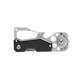 aerial view a black carabiner multi - tool, image 1 of 6
