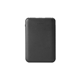 aerial view a black bolt ul listed 5000 mah powerbank, image 1 of 5