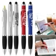 a group of curvaceous stylus cap highlighter pen