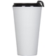 aerial view a white tumbler with black liner 16 oz infinity 2 tumbler, image 1 of 2
