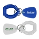 a group of wrist coil keychain