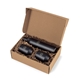 aerial view a black powder miir(r) wine bottle tumbler gift set - black powder, image 1 of 10
