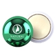 a green metallic lip moisturizer ball