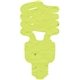 a lime green cfl seed shape bookmark