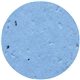 a cornflower blue circle seed shape bookmark