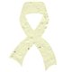 a cream ribbon seed shape bookmark