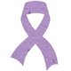 a lavender ribbon seed shape bookmark