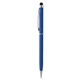 aerial view a blue 2146 minnelli softy ultra slim stylus pen, image 1 of 2