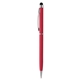 aerial view a red 199 minnelli softy ultra slim stylus pen, image 1 of 2