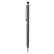 aerial view a gray cool gray 10 minnelli softy ultra slim stylus pen, image 1 of 2