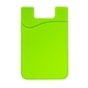 aerial view a white envelope & green wallet greeting card with silicone smart wallet, image 1 of 2