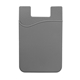 aerial view a white envelope & gray wallet greeting card with silicone smart wallet, image 1 of 2