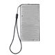 aerial view a white and silver sequins ul sequin power bank, image 1 of 3