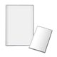 a clear 4 x 6 clearly full color notebook