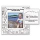 aerial view a white color - me magnet frame - 5 1/2 x 5 1/2 2 in 1, image 1 of 4