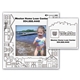 aerial view a white color - me magnet frame - 5 1/2 x 5 1/2 2 in 1, image 1 of 3