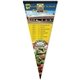 a white 17 x 40 premium felt pennant - with 1 sewn strip