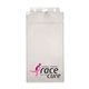 aerial view a clear imprinted badge pouch - 4 1/4 x 8 1/2, image 1 of 4
