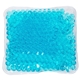 aerial view a aqua blue square aqua pearls hot / cold pack, image 1 of 2