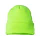 a safety green yp classics - cuffed beanie