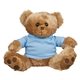 a brown 8 plush big paw stuffed bear - shirt