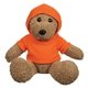 a brown 8 1/2 ole time rag bear - hoodie