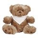 a brown 6 plush big paw bear - bandana