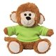 a brown 6 marvelous monkey - shirt