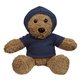 a brown 6 ole time rag bear - hoodie