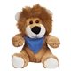 a brown/white 6 lovable lion - bandana