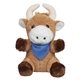 a brown 6 brave bull - bandana
