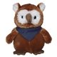 a brown 6 hoot owl - bandana