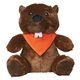a brown 6 bucky beaver - bandana