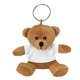 a brown mini bear key chain